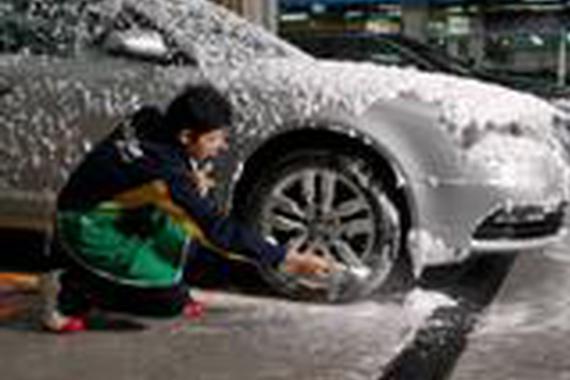 教你非常走心的洗车三部曲