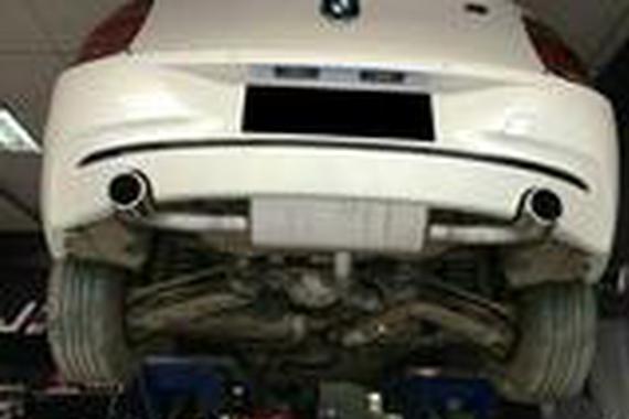 宝马1系升级德国Repose尾段双边单出排气