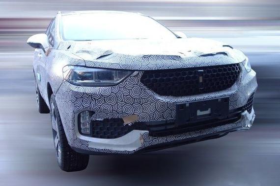 WEY W02路试车谍照曝光 或将2017年内上市