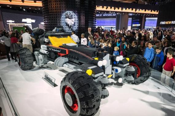 体型超全尺寸SUV 雪佛兰推乐高版蝙蝠车