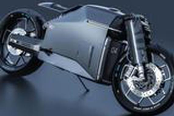 最有日本简约风的概念机车