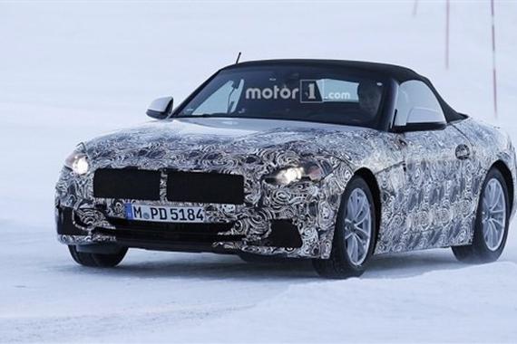 宝马Z5路试谍照曝光 尾部造型接近量产