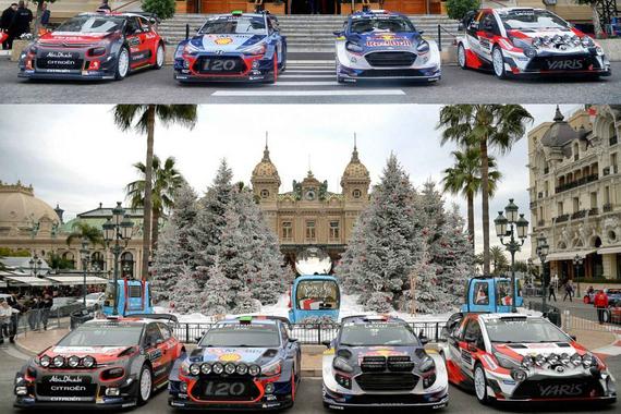 头条：2017 WRC蒙特卡洛战