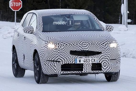 3008姊妹车？ 曝欧宝Grandland X谍照