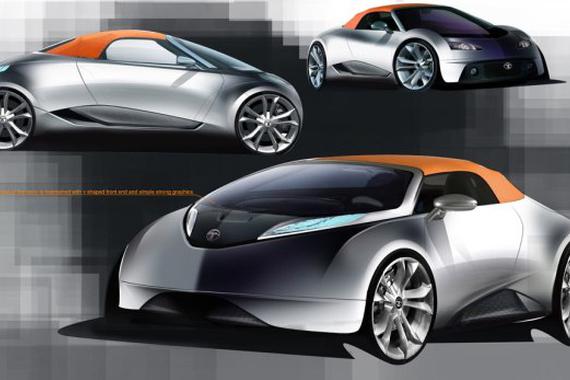 3月亮相 塔塔子品牌TAMO将推概念跑车