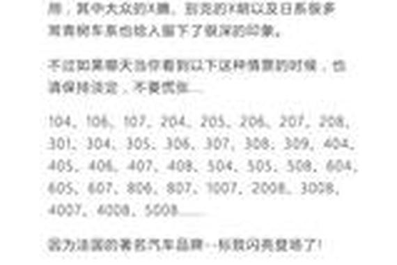 《萝卜报告》之标致4008