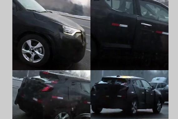 2018年国产上市 丰田C-HR国内谍照曝光