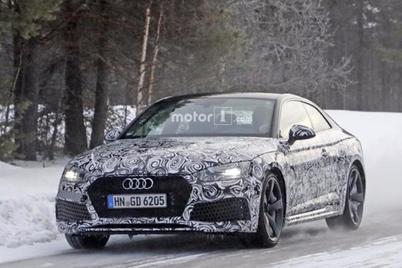 全新奥迪RS5 Coupe最新谍照 动力更强