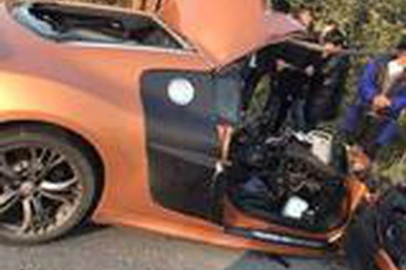 年初一发生惨烈车祸  而车子竟是借来的