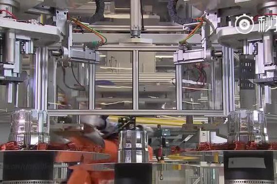 视频：宝马i3电机制造过程