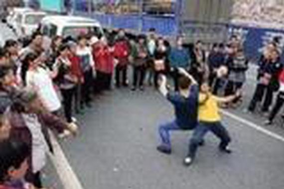 堵车除了跳广场舞还能干啥？