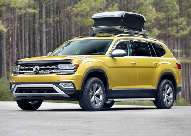 户外装备丰富 大众Atlas周末版官图发布