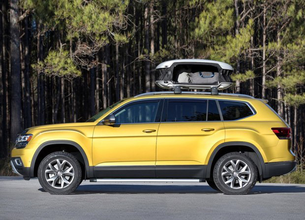 户外装备丰富 大众Atlas周末版官图发布