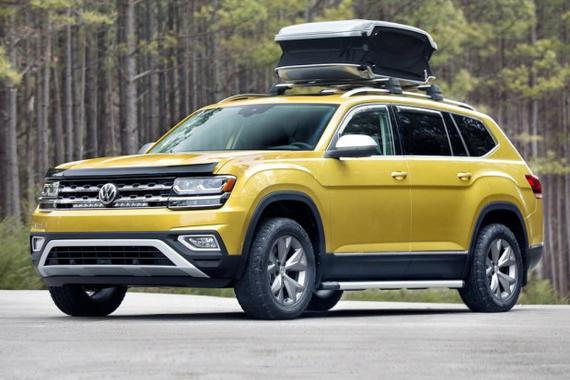 户外装备丰富 大众Atlas周末版官图发布