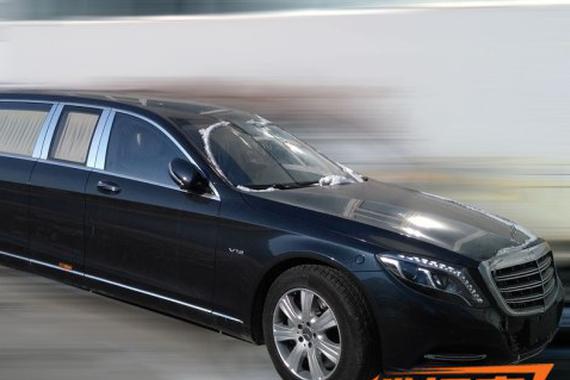 路上头等舱 迈巴赫S级Pullman国内实车