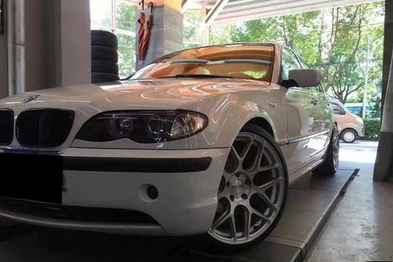 宝马E46上身305forged FF02轮毂