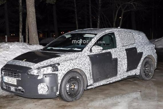 接近量产版 福特全新福克斯谍照曝光