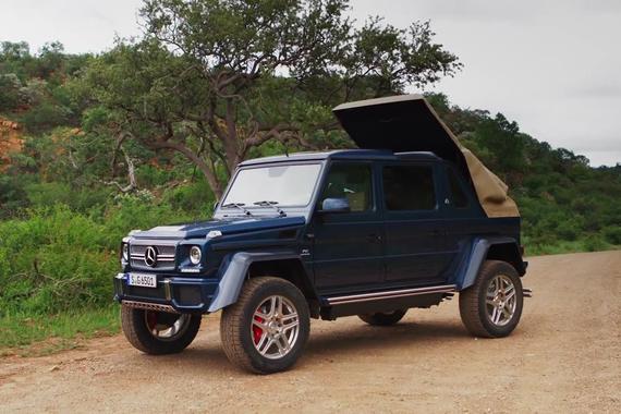 视频：极奢大玩具 迈巴赫G650展示开蓬