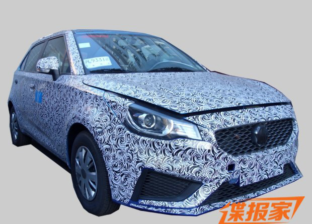 车头造型变化较大 新款MG3谍照曝光