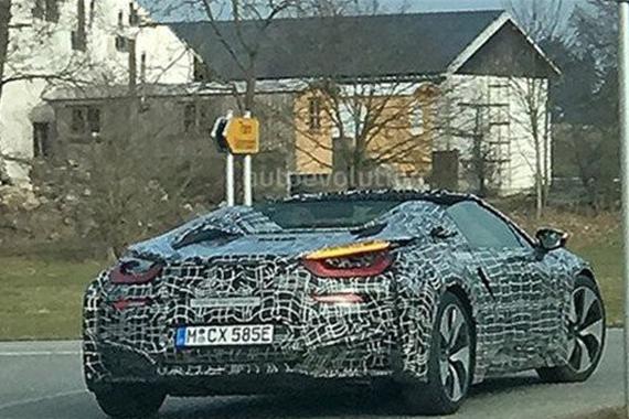 宝马i8 Spyder出世 百公里加速少于4.6秒