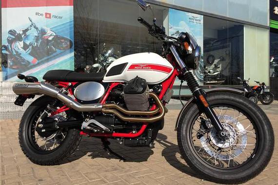 全国仅5台的限量版V7 II Stornello摩托车