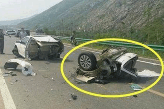 国产车不是你能撞的，因为它真的是铁打的