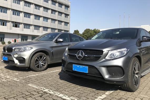 X6M与GLE 450AMG Copue的多图对比