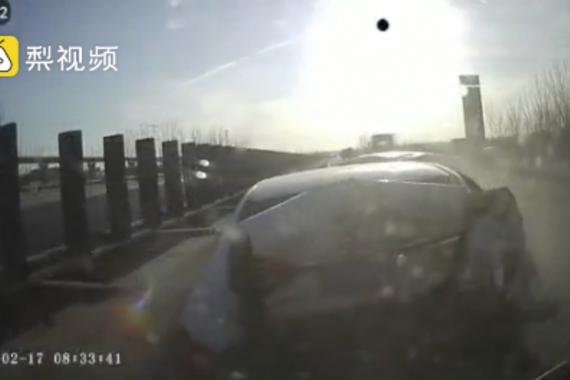 视频：高速杀手再现！造成3车连环追尾