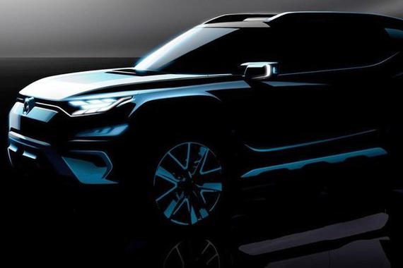 双龙XAVL概念车预告图 日内瓦车展亮相