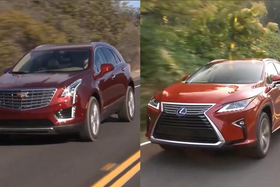 视频:SUV之战 雷克萨斯RX对凯迪拉克XT