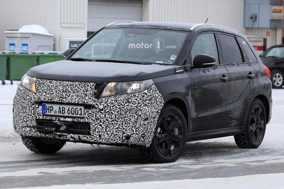 或换脸/升级安全配置 新款VITARA谍照