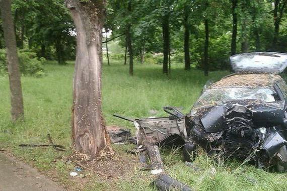 不慎失控撞大树，交警赶到后都问车子型号