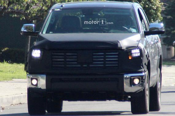 新款丰田坦途谍照曝光 预计于年底亮相