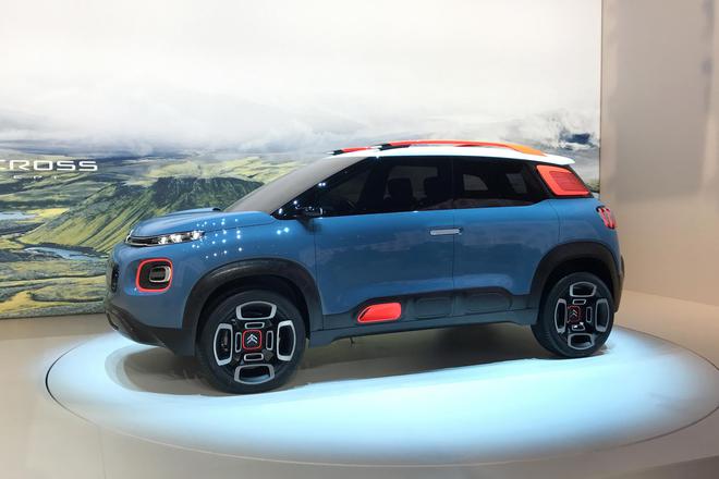 2017日内瓦车展探馆:雪铁龙C-Aircross