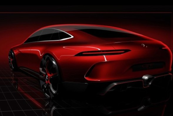 2017日内瓦车展探馆：AMG GT4预告/实车图