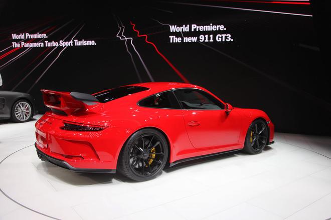 2017日内瓦车展:保时捷新款911 GT3亮相