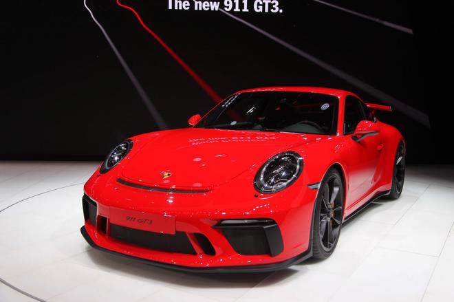 2017日内瓦车展:保时捷新款911 GT3亮相