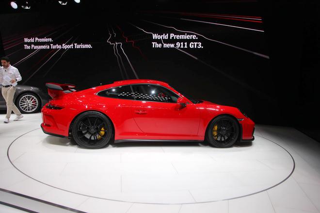 2017日内瓦车展:保时捷新款911 GT3亮相