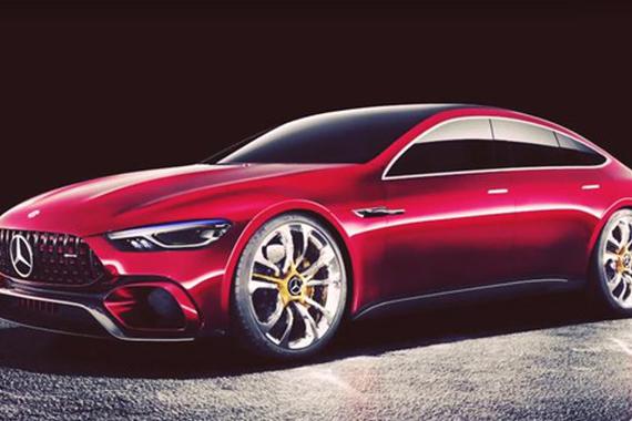 奔驰AMG GT Concept曝光 进击的四门超跑