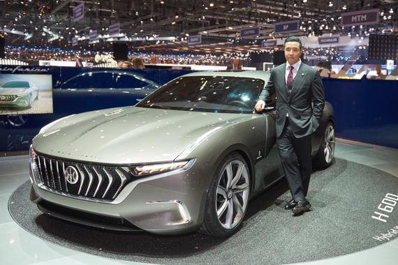 日内瓦车展 正道H600电驱动概念车首次发布