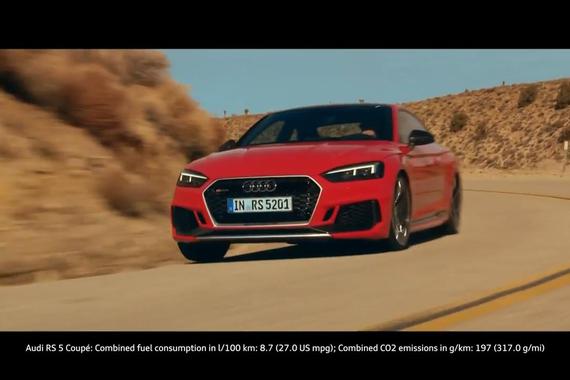 视频：奥迪新RS 5 Coupe发布  更凶更轻