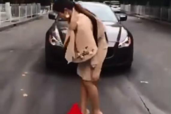 视频：美女司机究竟犯了哪些错误？