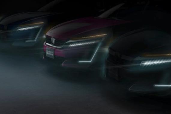 4月份首发 CLARITY纯电/混动版预告图