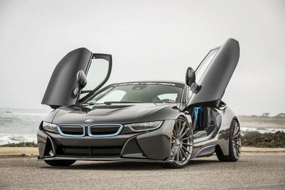 宝马i8与Vorsteiner V-FE 402锻造轮毂