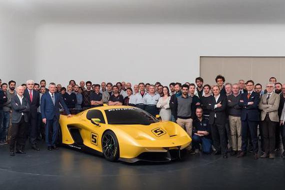 新车图解，宾尼法利纳设计超跑EF7