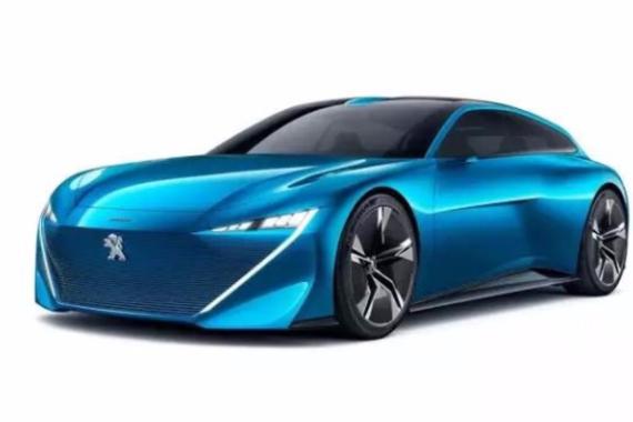 视频：标致Instinct概念车 亮瞎眼