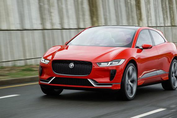 捷豹I-Pace亮相伦敦街头 造型时尚前卫