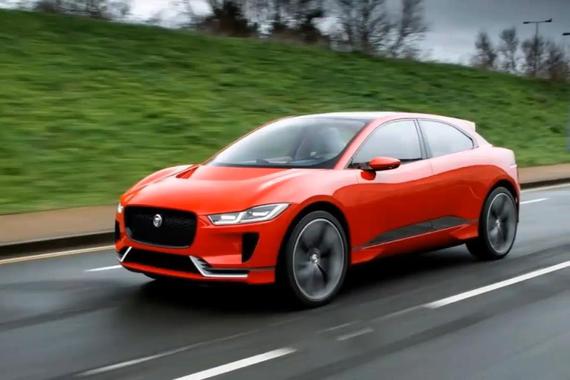 视频：捷豹I-Pace亮相伦敦 造型前卫