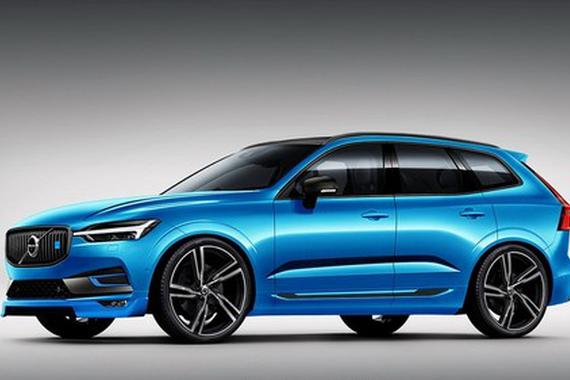 新XC60 Polestar效果图 或搭混动系统
