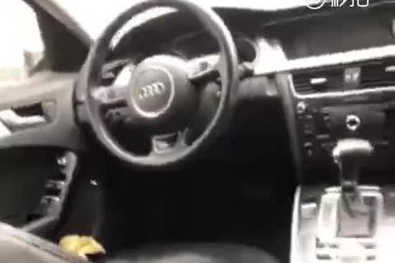 视频：震惊！老司机解锁奥迪自动驾驶技能